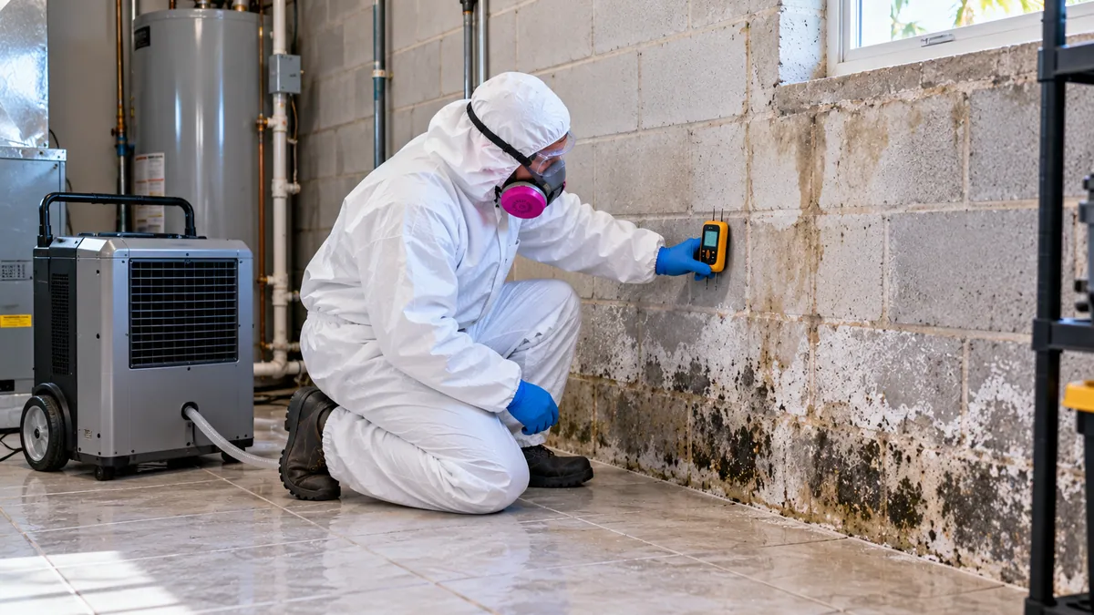 Basement Mold Removal in Palm Beach