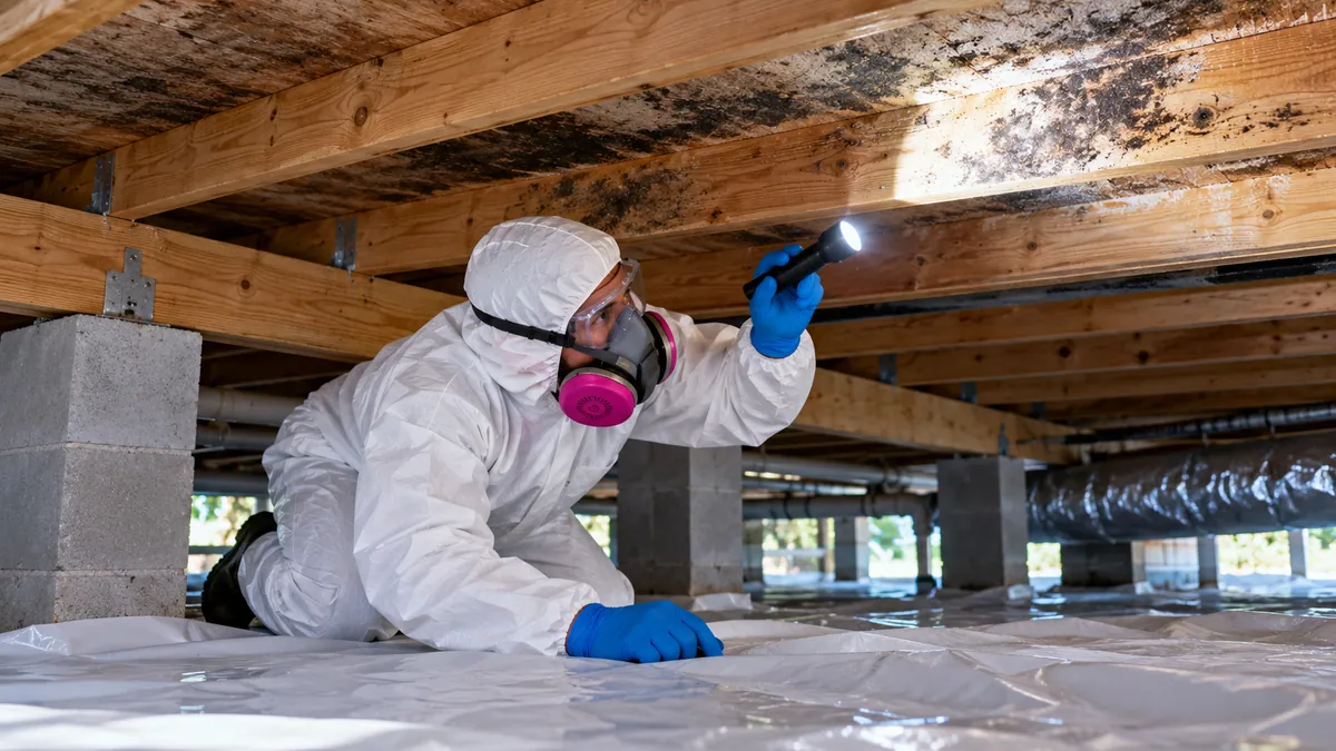 Crawl Space Mold Removal in Palm Beach