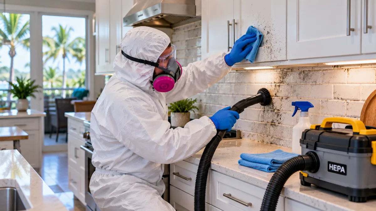 Demo-Free Mold Removal in Palm Beach